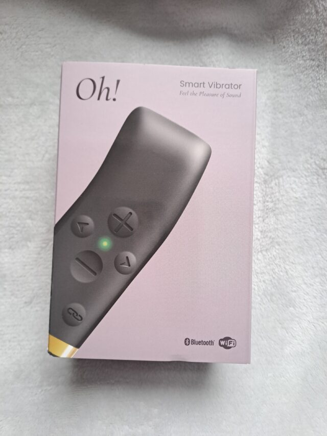 Wireless smart vibrator remote control device for enhanced sexual pleasure, featuring Bluetooth and Wi-Fi connectivity, sleek gray design, and multiple vibration modes for personalized intimacy experiences.