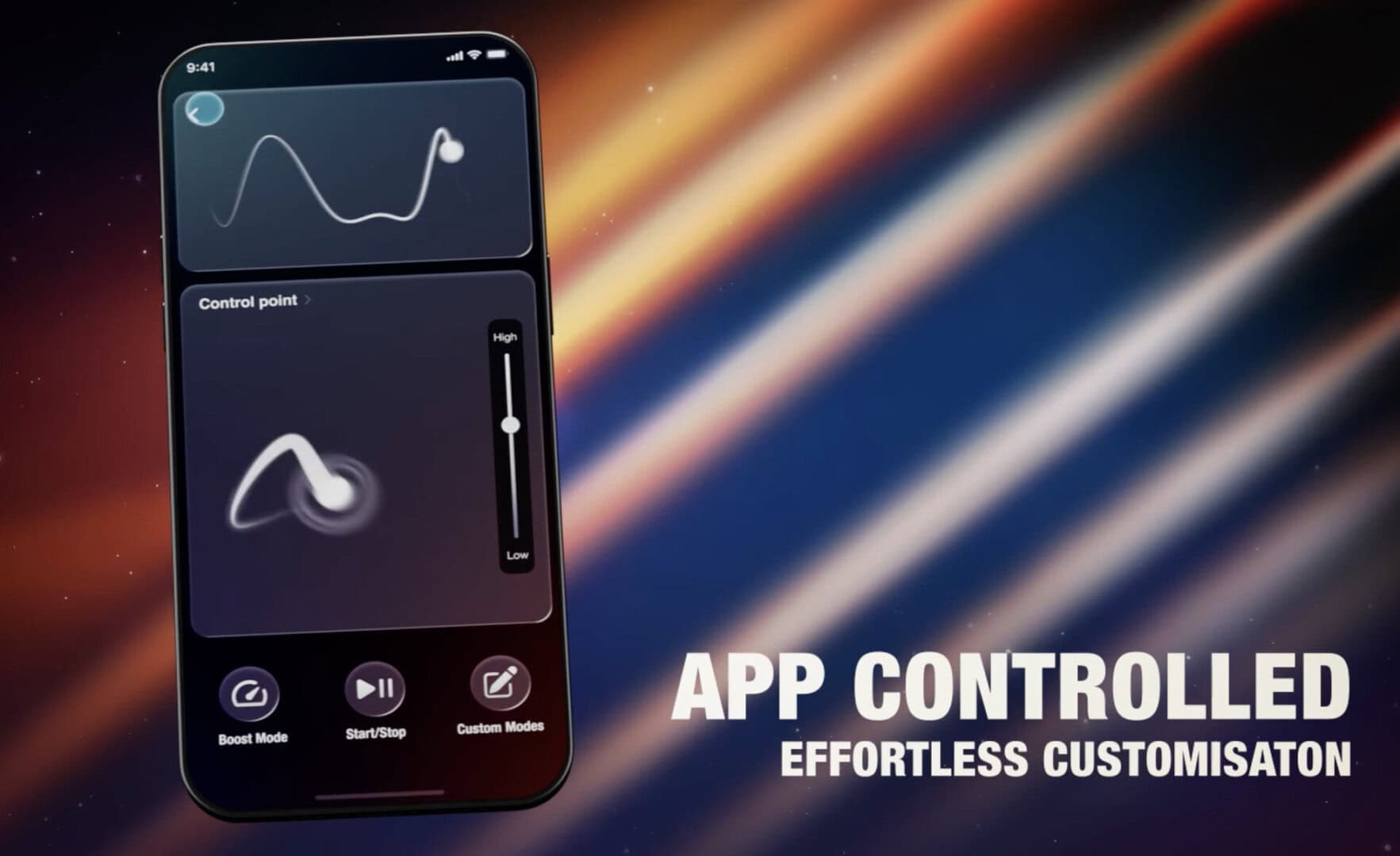Arcwave Thruster app control