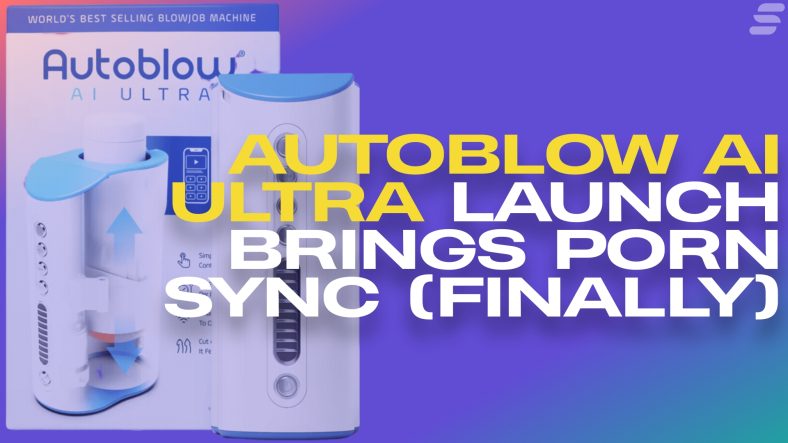 Autoblow AI Ultra blowjob machine syncs with (some) porn videos