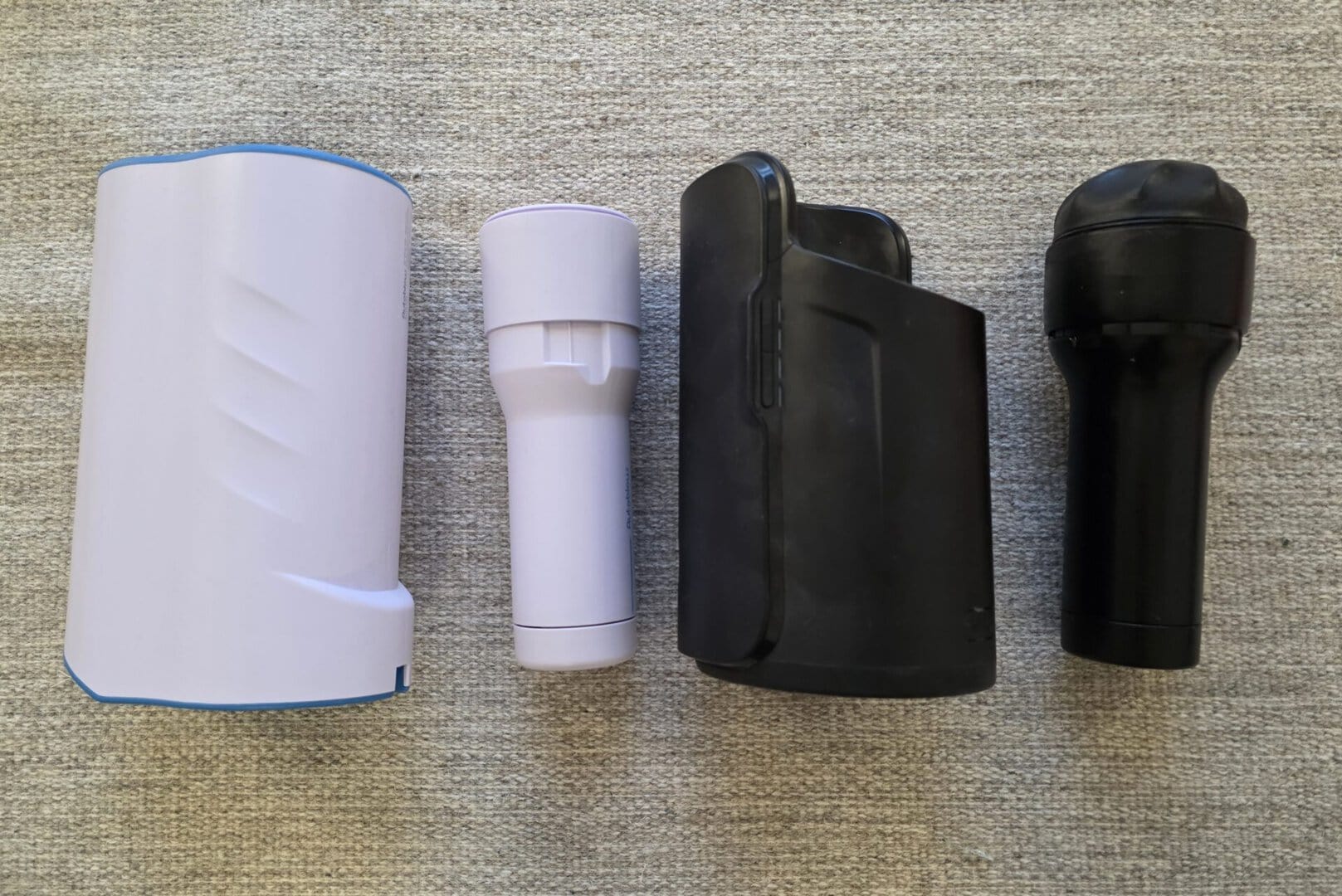 Autoblow AI Ultra and Kiiroo Keon side view