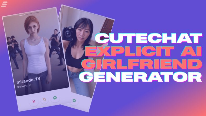 CuteChat is an explicit girlfriend generator from the same team as PromptChan AI