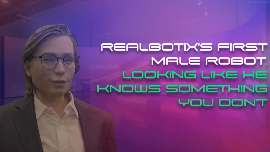 DAVID Realbotix male robot