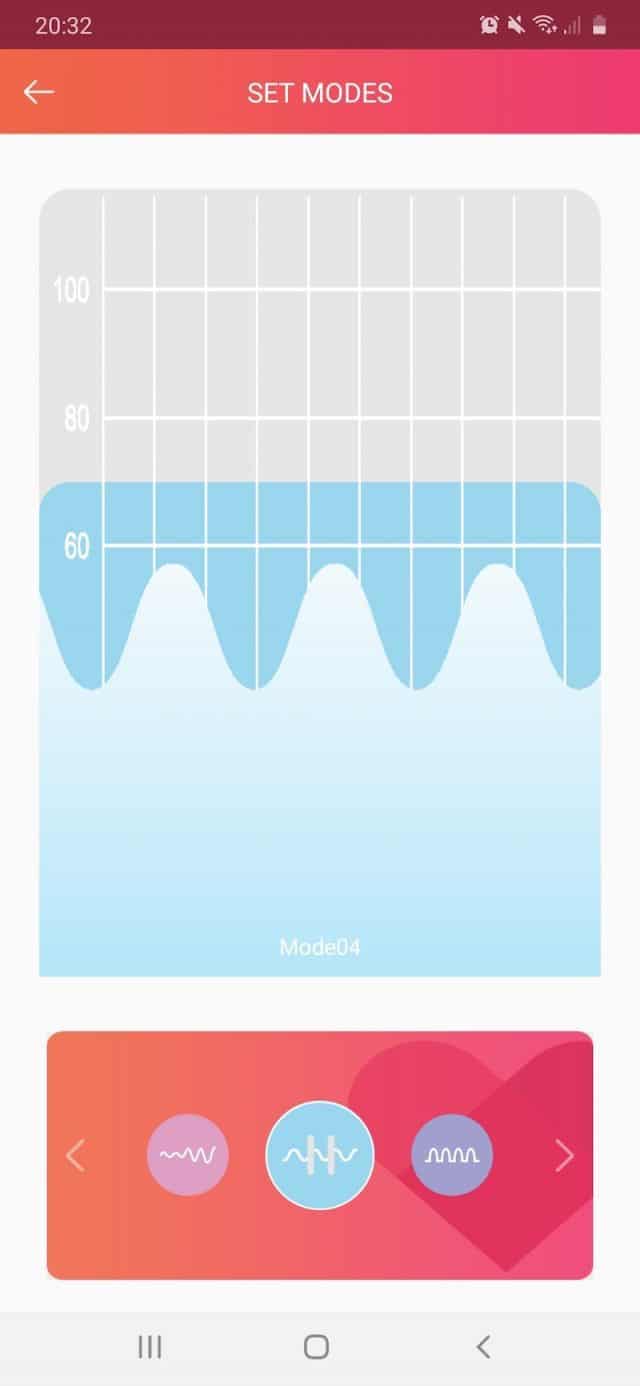 Heart rate monitor - Svakom Ella review screenshot.