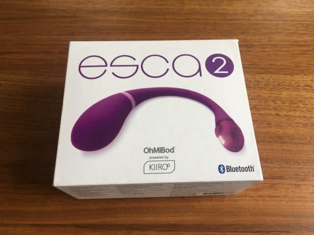 Kiiroo Esca2 Review Packaging