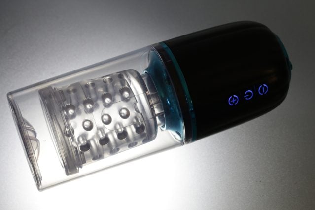 A Sohimi Hurricane bottle with a grater on top for convenient use and efficient review of the product.