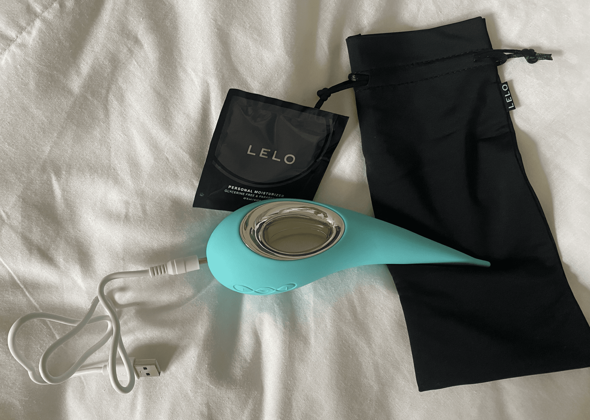 Lelo Dot Review In Use with Bag Lube