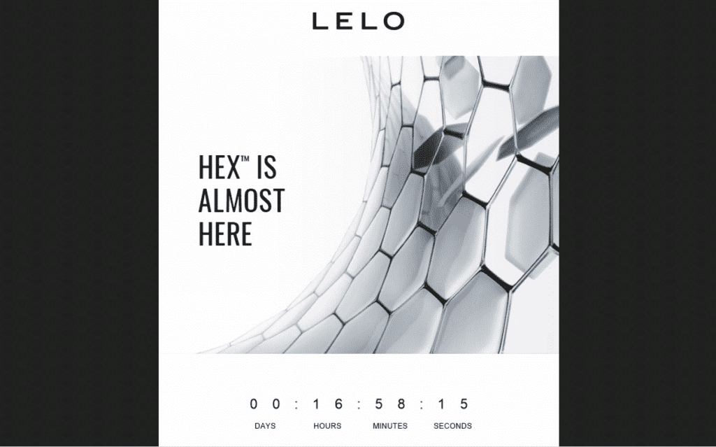Lelo Hex Countdown