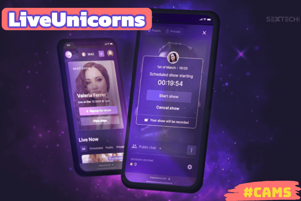 LiveUnicorns Cam Site