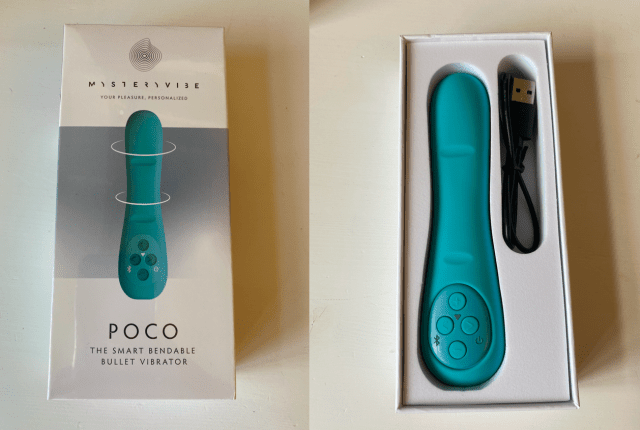 A MV Poco toy review featuring a box with a toy inside.