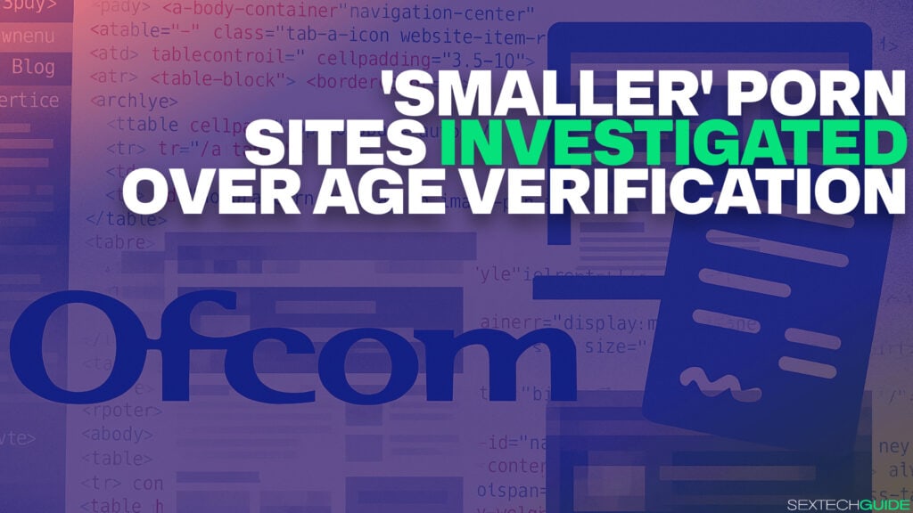 Ofcom is investigating smaller porn sites over age verification measures not being in place.