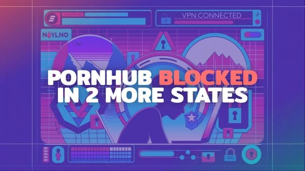 Pornhub banned in 2 additional US states, continuing the blocking trend.