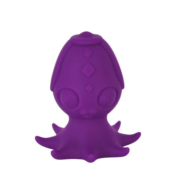 A purple octopus toy designed for disabled people.