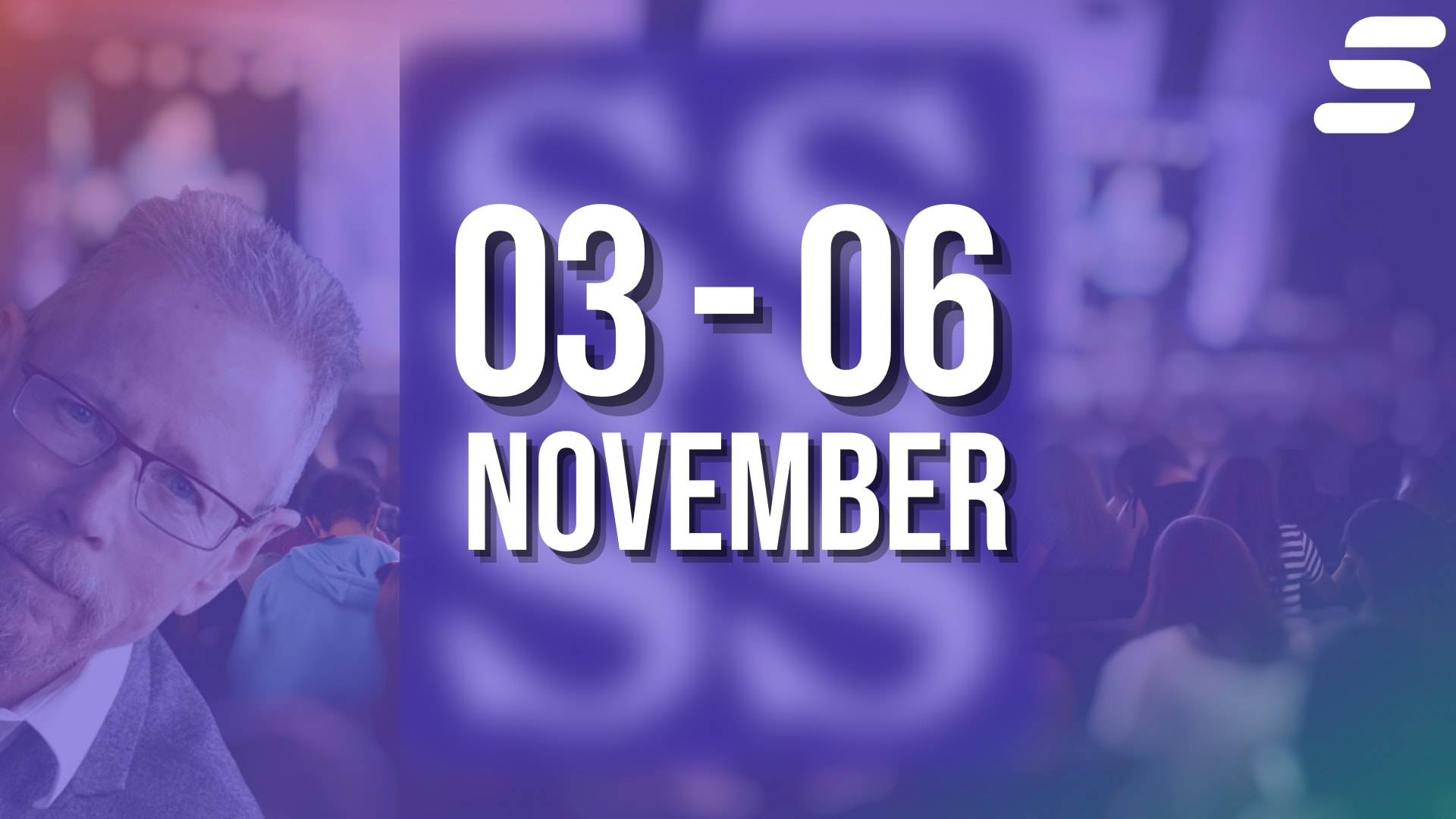 A man in front of a crowd at the Society for the Scientific Study of Sexuality conference from 03 - 06 November.
