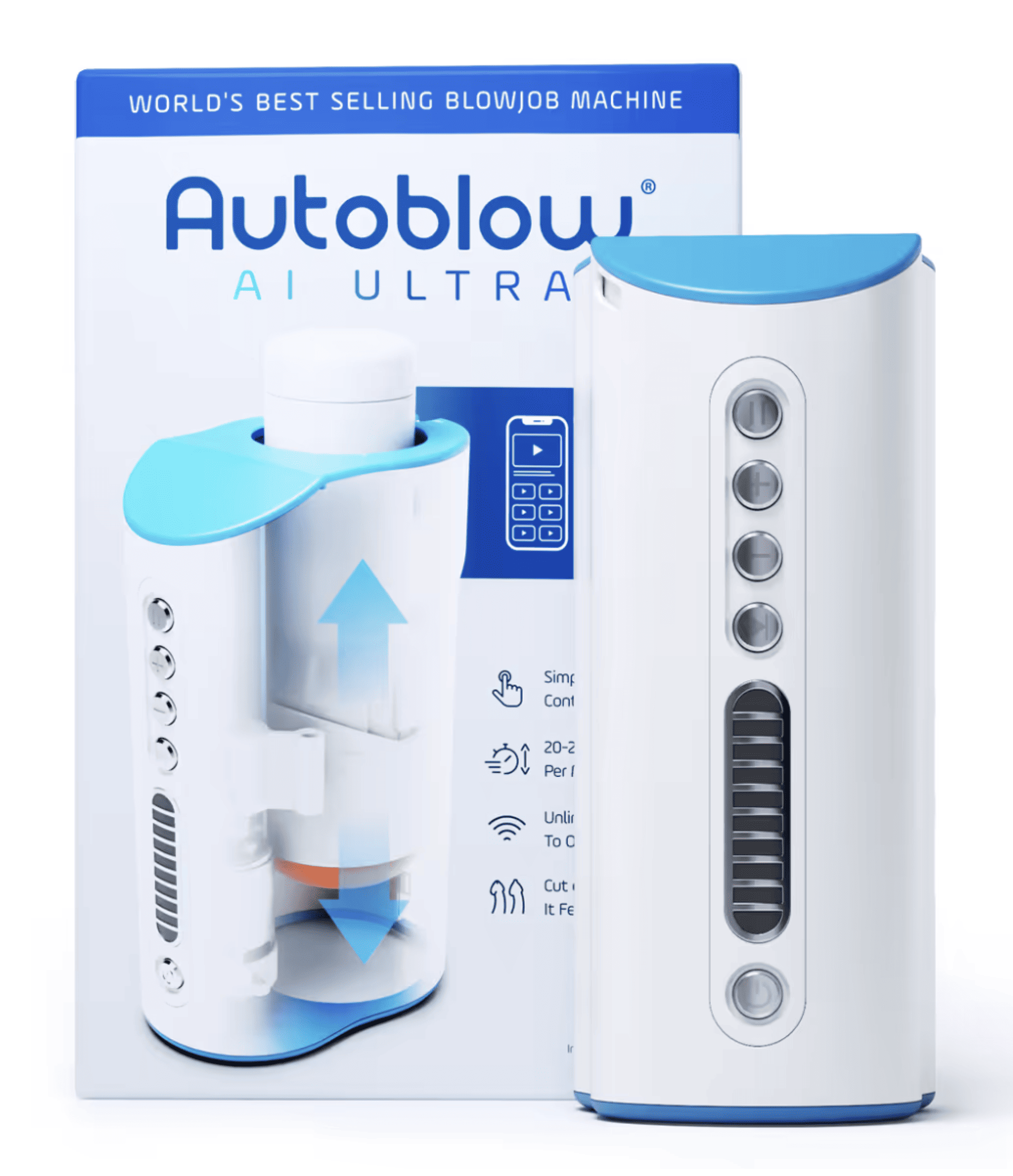 The Autoblow AI Ultra is an innovative air purifier that provides automatic blow functionality for enhanced comfort and freshness.