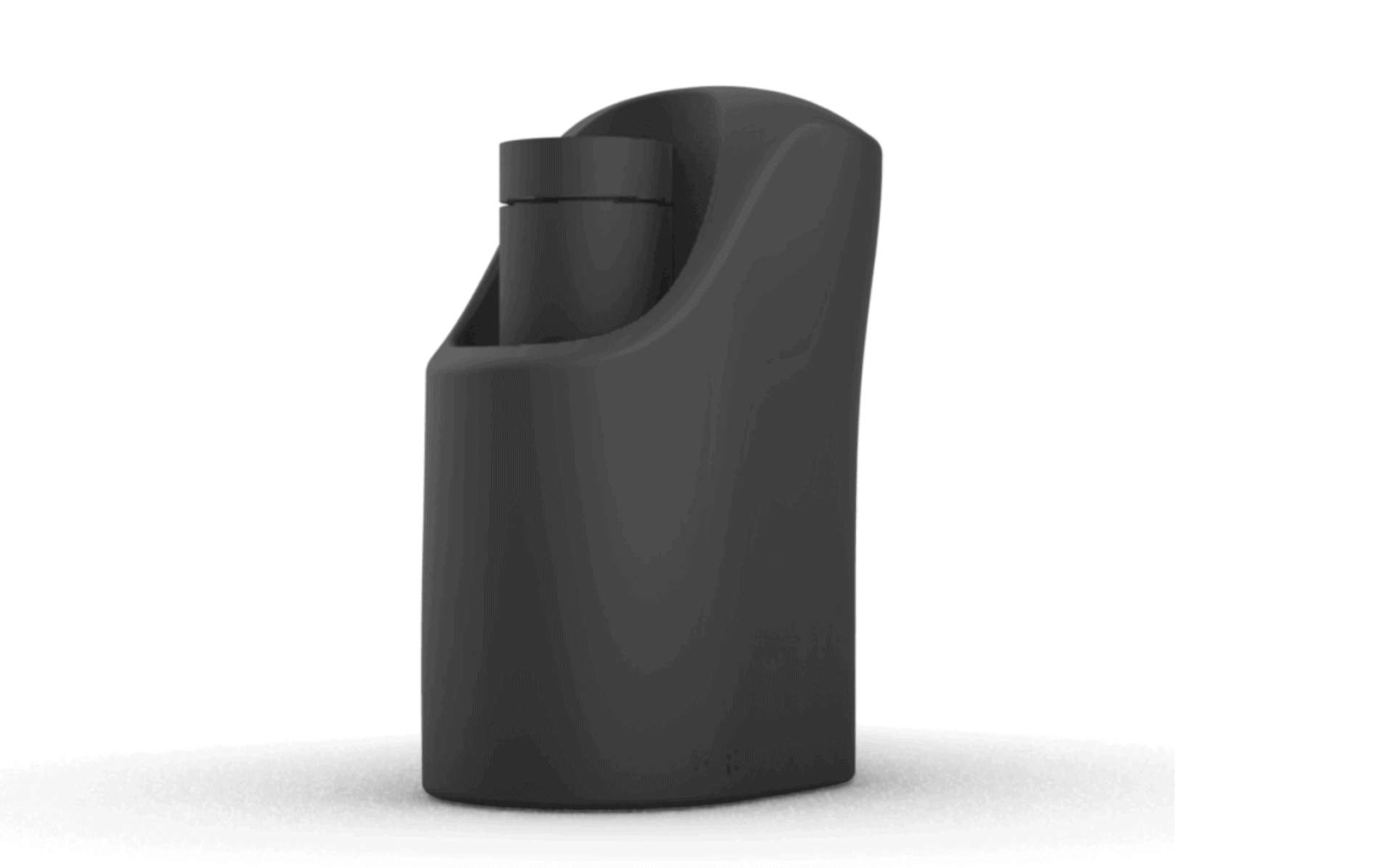 Screenshot 2023 11 30 at 10.20.41 A black bottle on a white background.