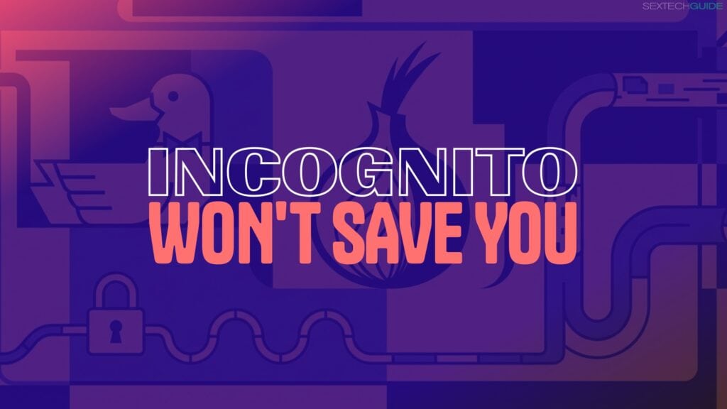 Illustration highlighting online privacy and security measures, emphasizing the importance of protecting browsing activity from tracking and data breaches.