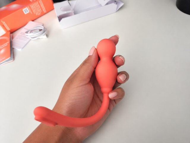 Smile Makers Pelvic Partner in closed hand