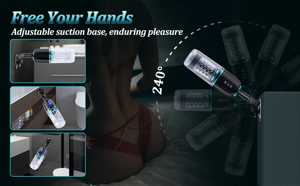 Sohimis Hurricane Is A Handsfree Stroker That Rotates And Thrusts At