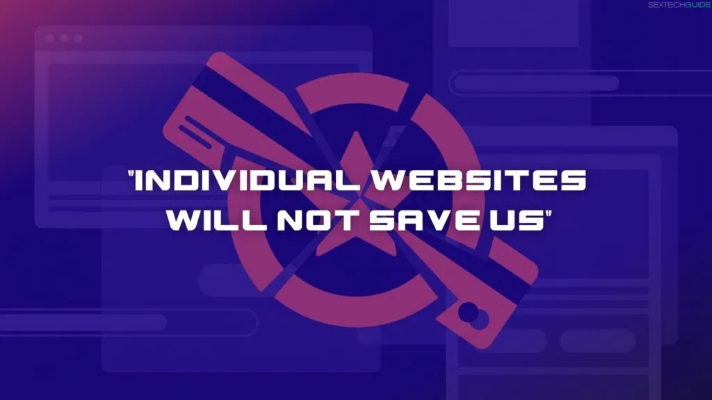 Illustration highlighting the challenges faced by adult content creators on subscription platforms like SubscribeStar amid financial pressures and platform reshaping.