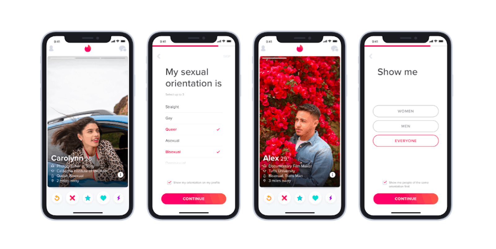 Tinder rolls out sexual orientation option, while continuing to ban trans people
