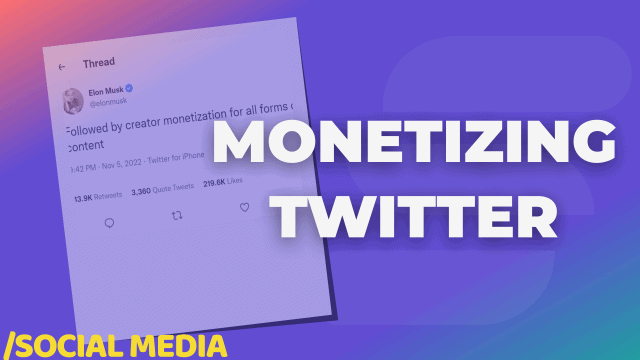 Twitter creator monetization