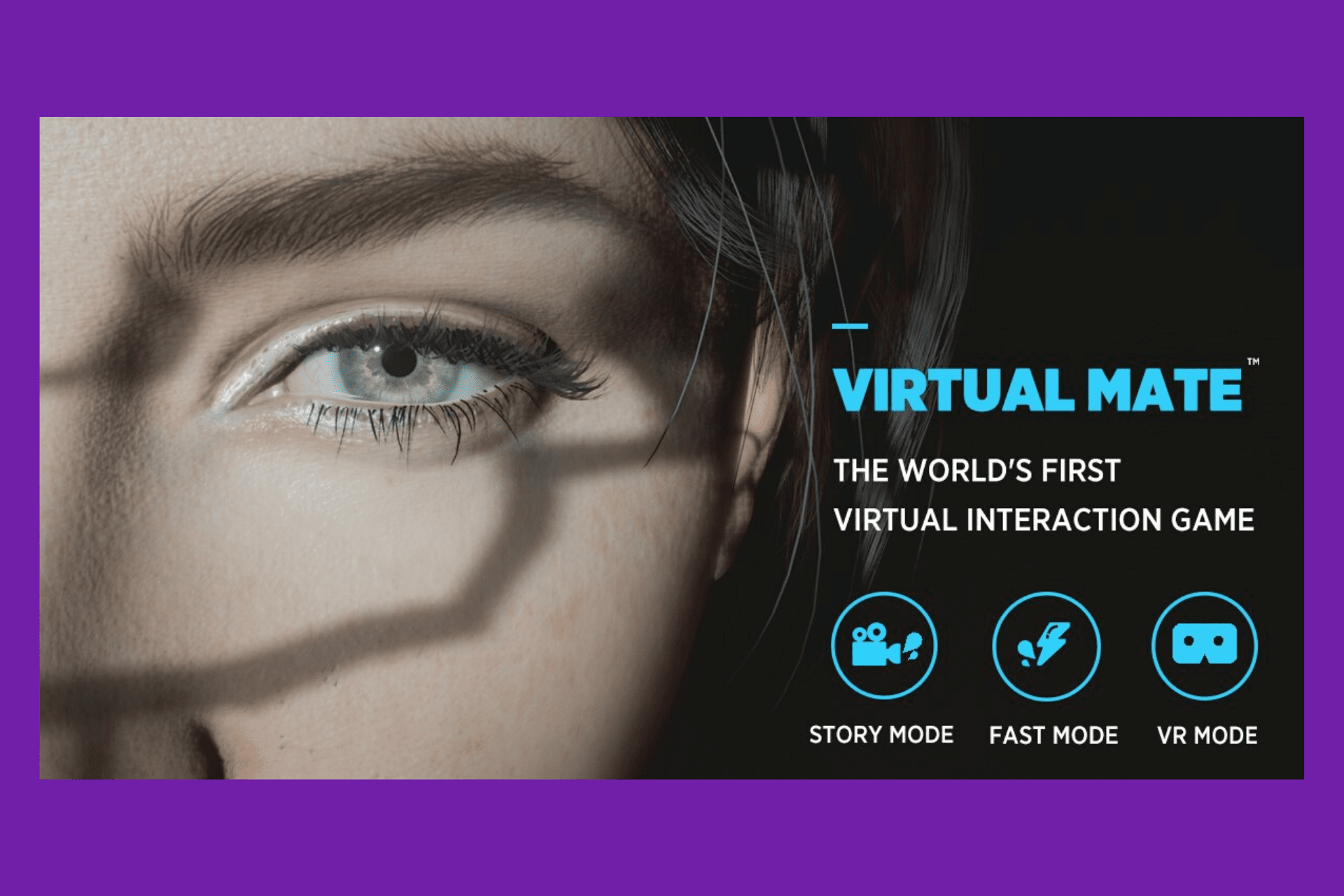 Virtual mate - the world's first interactive game available for sale.