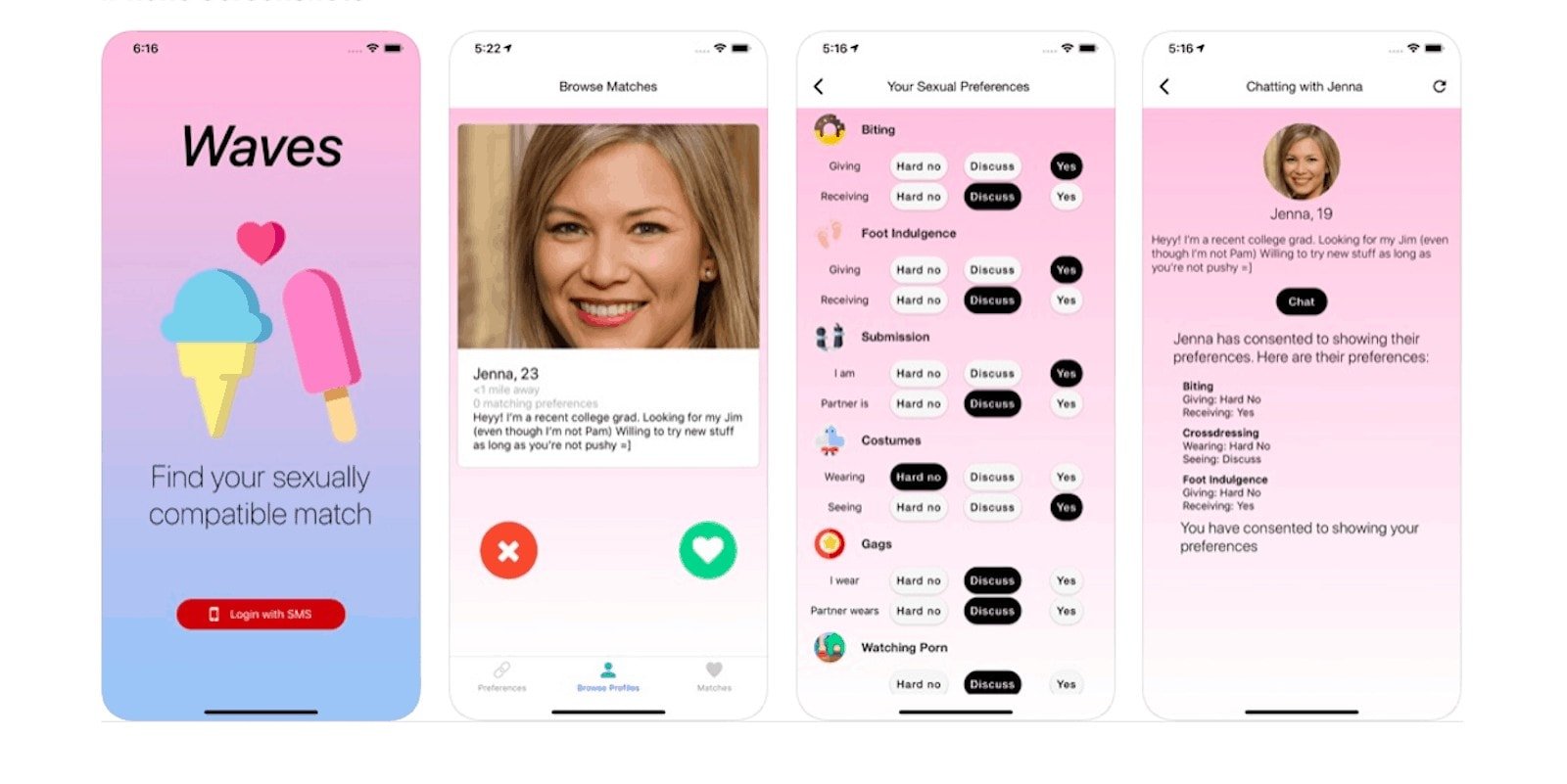 Waves Dating app