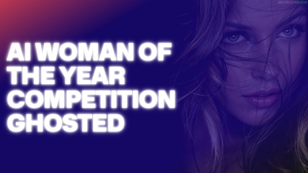 AI woman of the year competition appears to have been quietly abandoned.