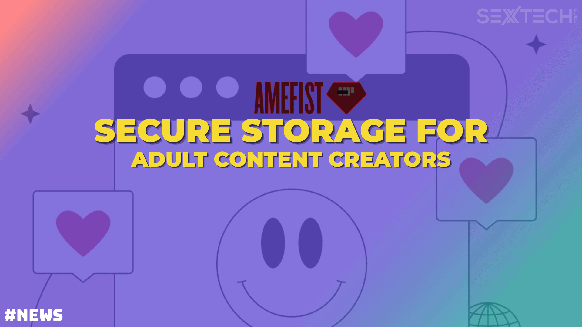 Amefist ‘sex-positive’ digital storage for adult content creators launches in August