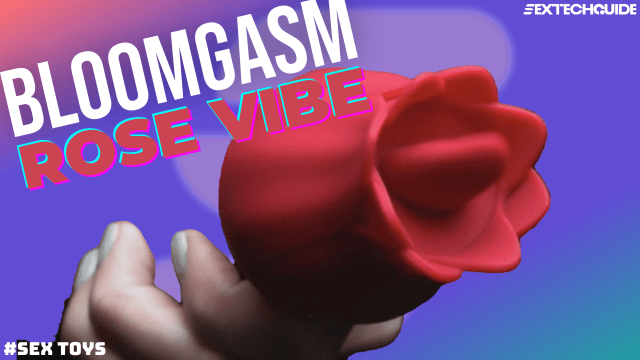 Bloomgasm Rose Vibe - premier adult toy.