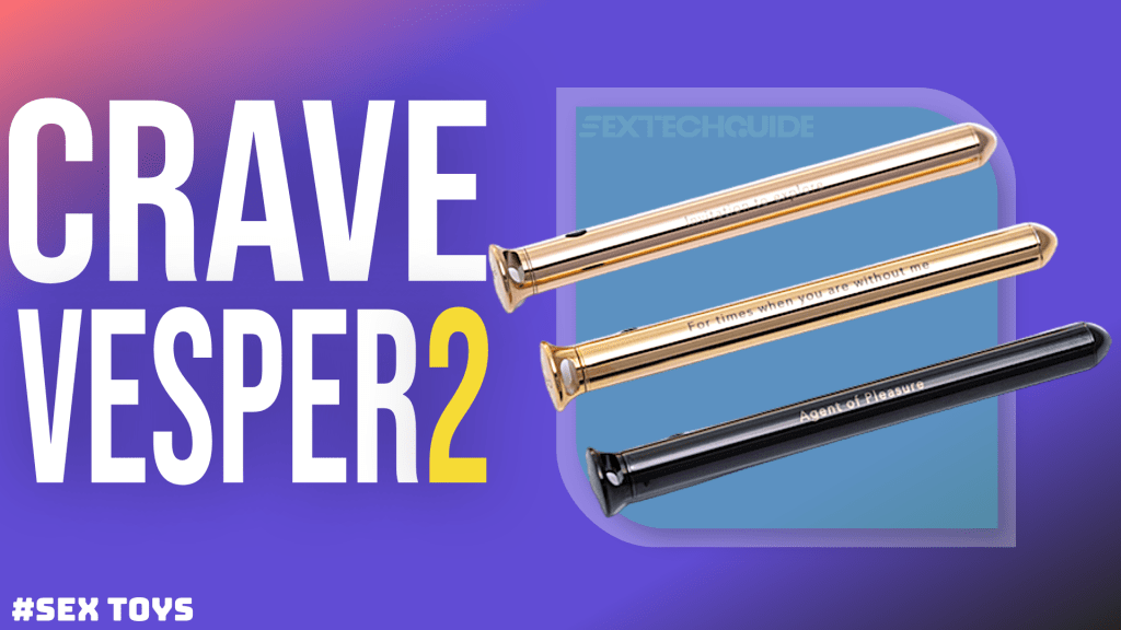 Crave Vesper 2 is displayed on a blue backdrop.