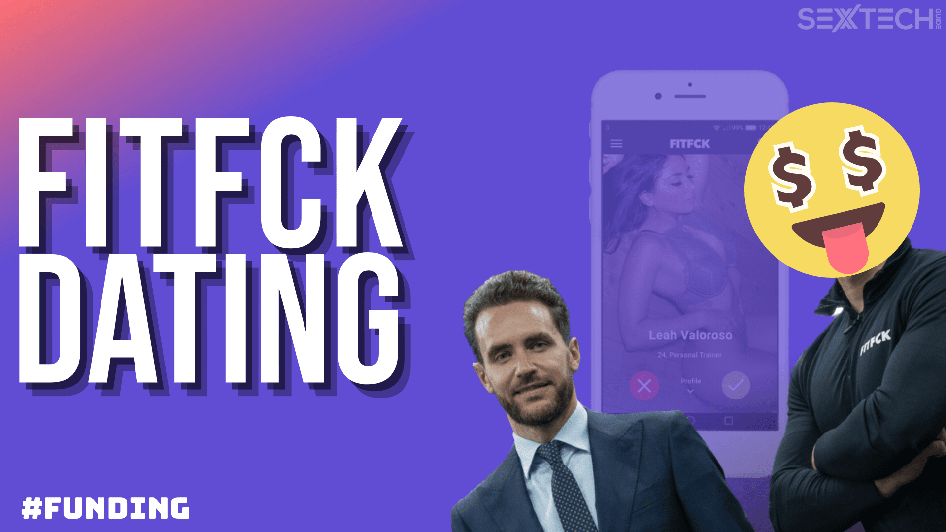 Two men exploring the world of Fitfck dating.