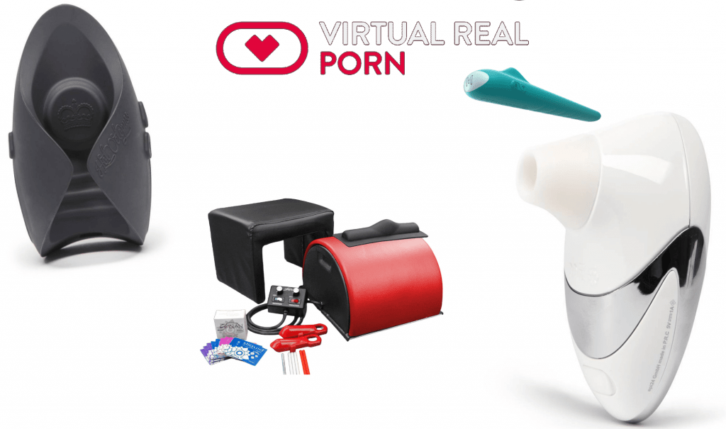 Sextech innovation: Virtual reality porn kit.