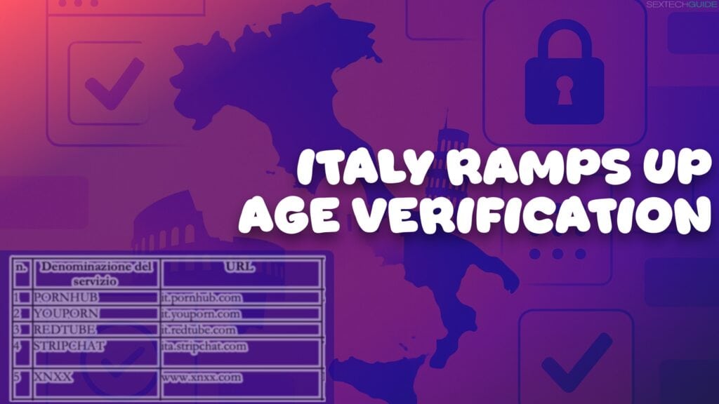 Italy ramps up age verification for porn sites.