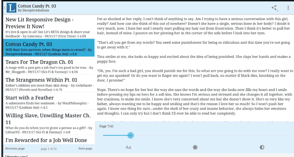 Literotica APK best porn apps