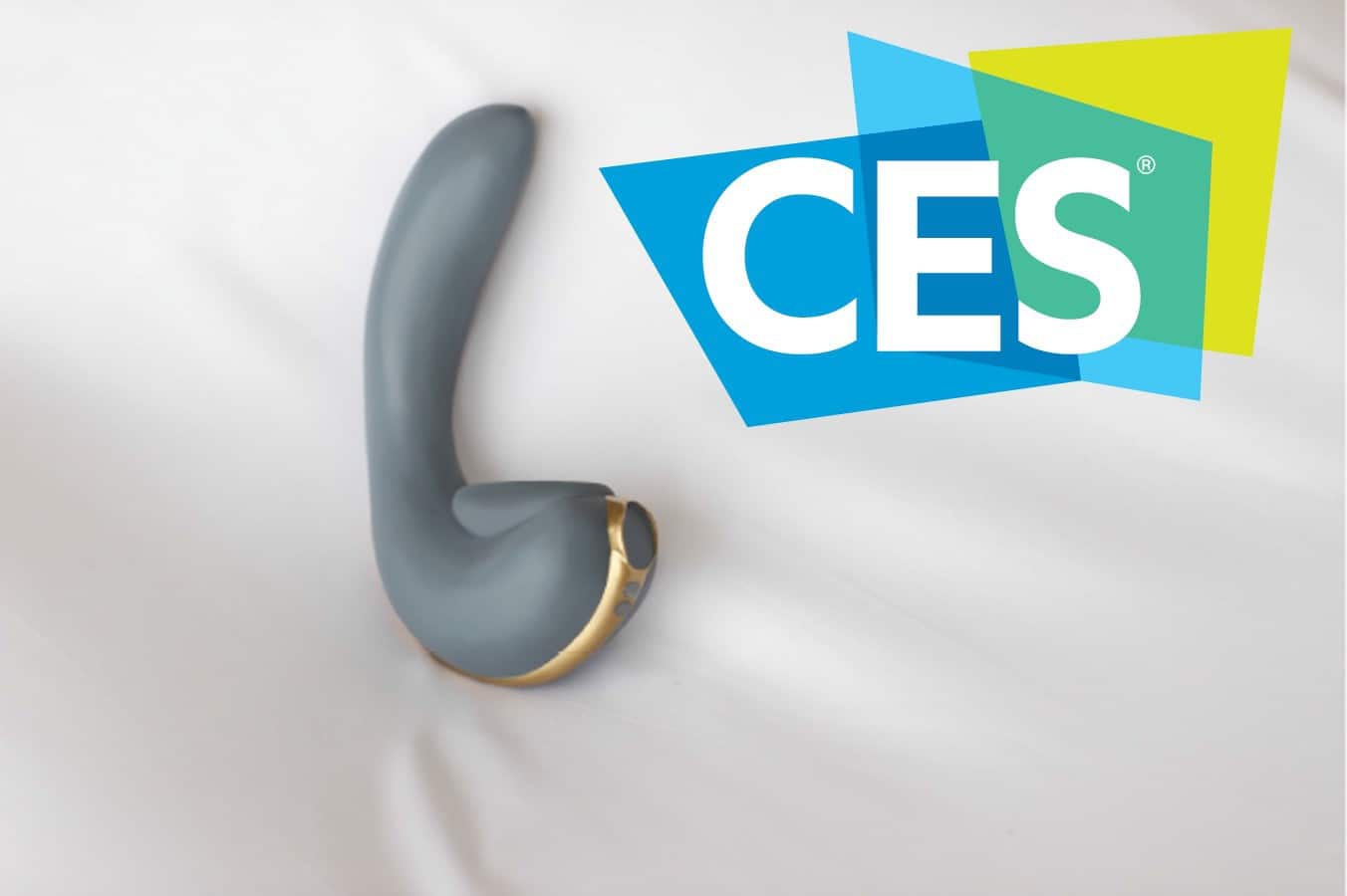 A bed featuring a CES logo.