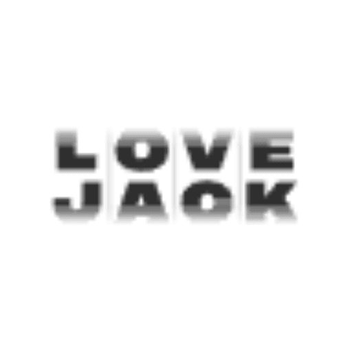 A blurred black-and-white logo of LoveJack, a brand associated with innovative sextech products, emphasizing modern intimacy solutions and technological advancements in adult pleasure devices.