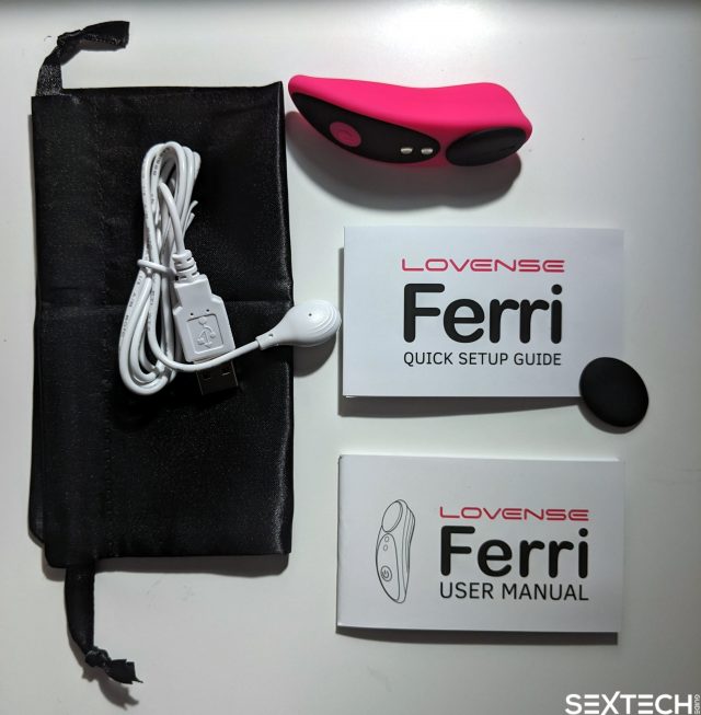 Lovense Ferri box contents