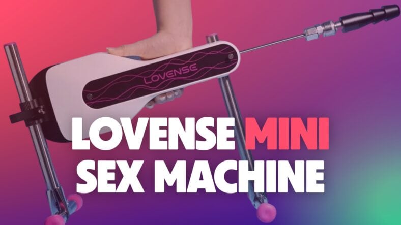 Wireless Lovense Mini Sex Machine with sleek design and adjustable settings, perfect for discreet pleasure and intimate moments.