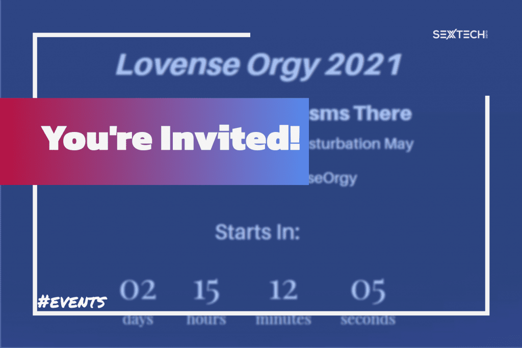 Lovense has organized a Twitter orgy for May 22