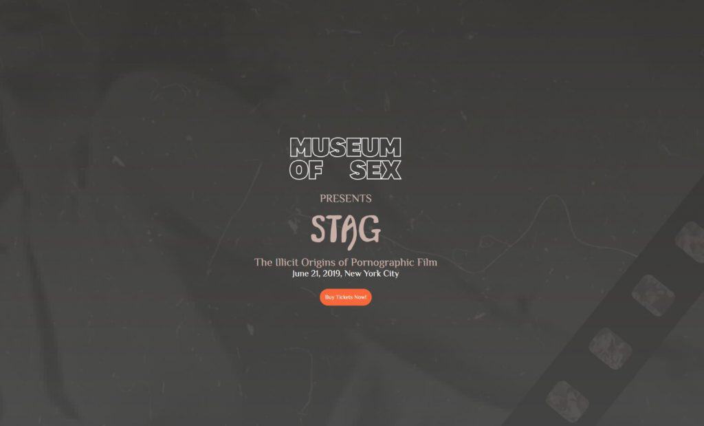 New York's Museum of Sex collaborates with Pornhub to screen earliest pornographic 8MM films.