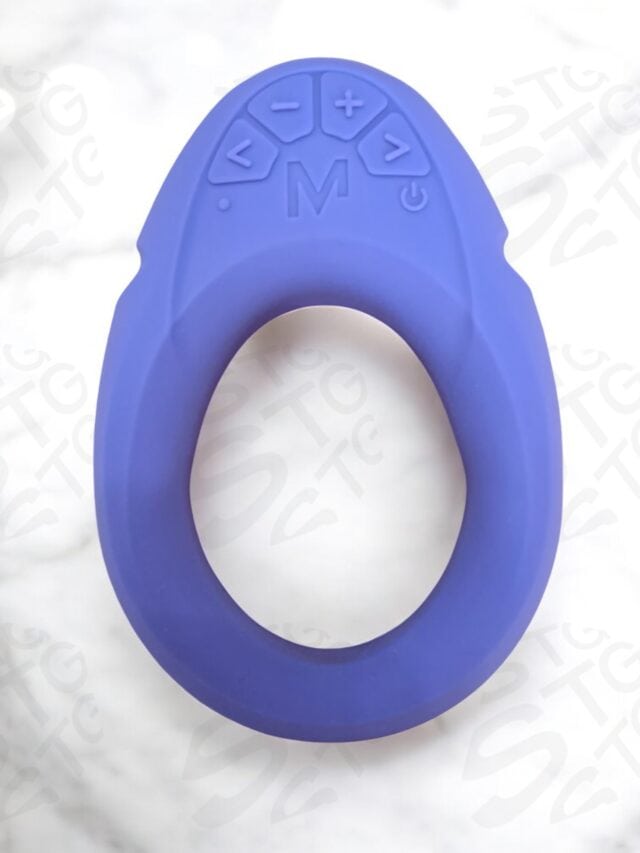 Wireless remote control vibrating ring with silicone material and adjustable settings for adult pleasure and intimacy enhancement. Compatible with smartphone apps for customized experiences.