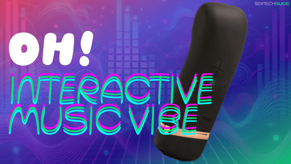 Toy sextech, interactive music vibe, wireless vibrator, innovative adult pleasure device, immersive sensual experience, cutting-edge sextech gadget, customizable vibration patterns, Bluetooth enabled vibrator, modern erotica innovation, pleasure technology, SEXTECHGUIDE review, adult toy for couples.
