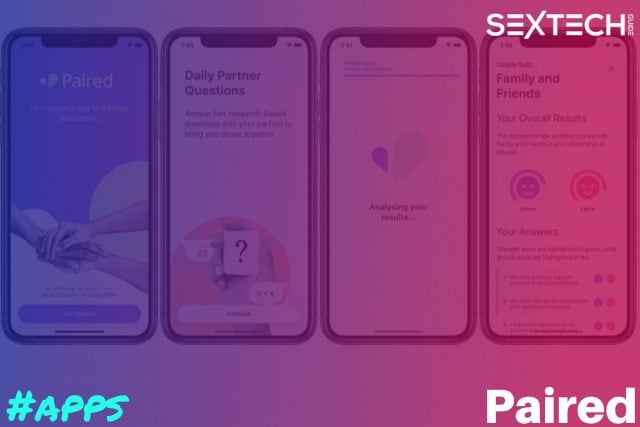 Paired relationship app for couples