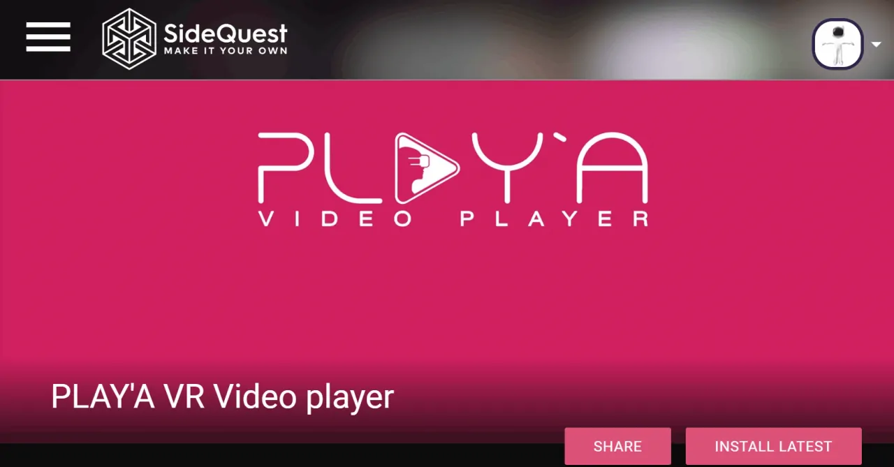 How to install Playa app on Oculus Quest