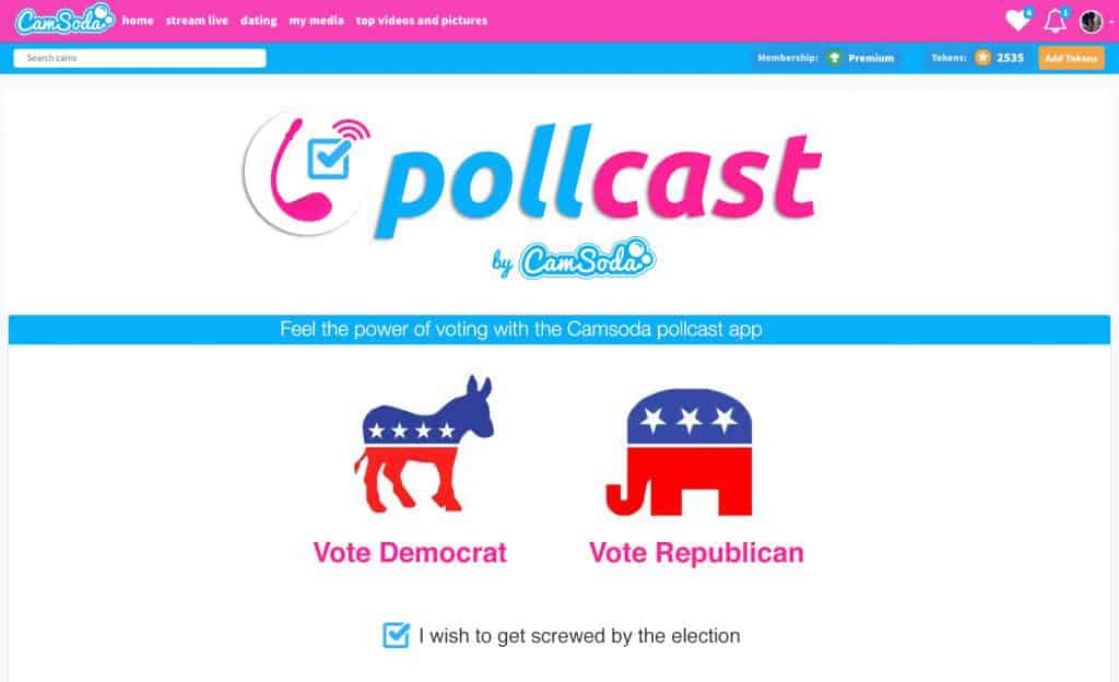 Pollcast Camsoda