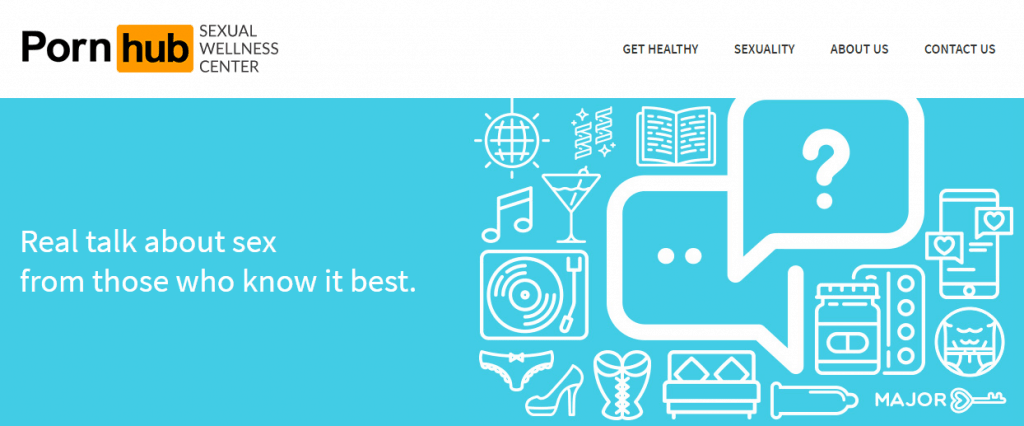 A new educational website by Pornhub.