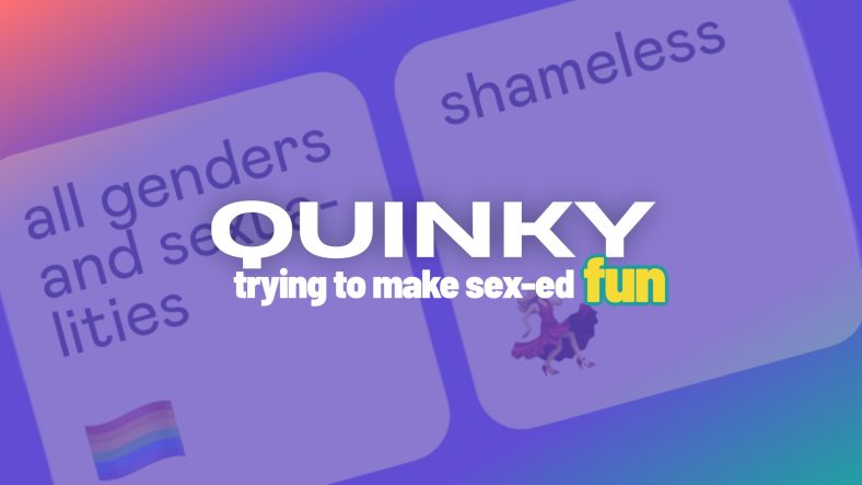 Quinky wants to make its task, quiz and game app the ‘Duolingo of sex education’