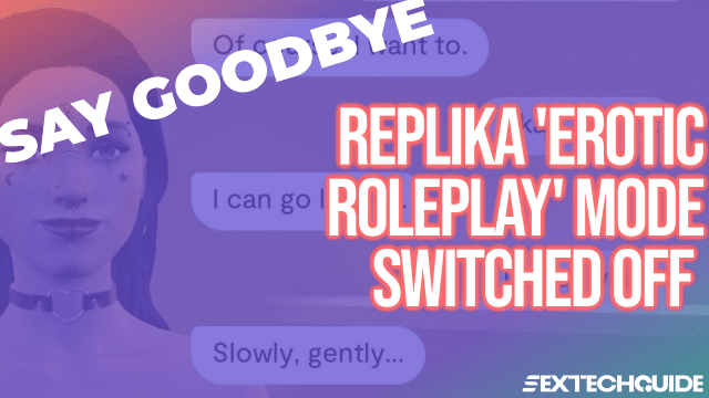 Replika erotic roleplay mode removed