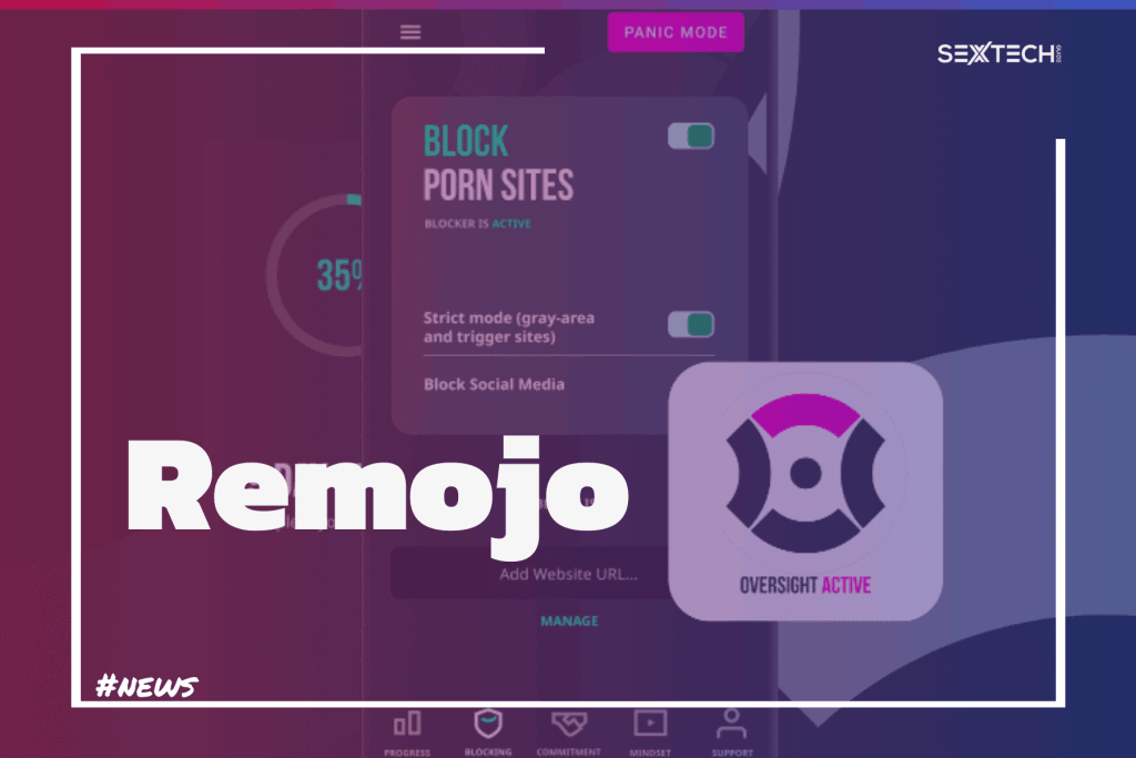 Remojo app for blocking porn sites